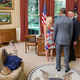 Illustration for article titled This Kid Is So Done With Obama He Cant Even Keep Himself Upright